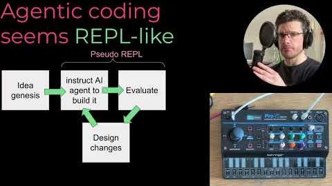 Agentic coding is Reminiscent of REPLs